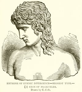 Extreme of Ethnic Divergence--Highest Type (Eros of Praxiteles) by English School