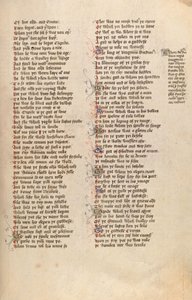 F98r from Ms New Coll 266, De confessio amantis by John Gower by English School