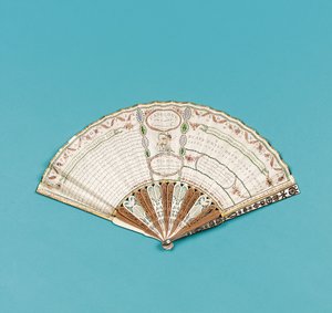 Fan printed with 