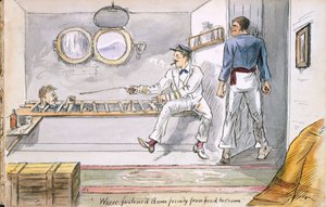 Fastened Down Firmly from Head to Crown... - The Reverend is Given a Sailor