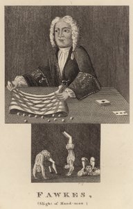 Fawkes, Slight of Hand-man by English School