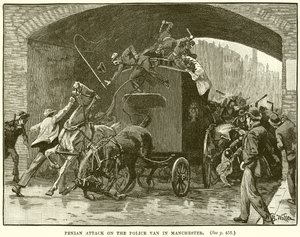 Fenian Attack on the Police Van in Manchester by English School