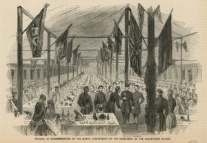 Festival in commemoration of the 200th anniversary of the Coldstream Guard by English School