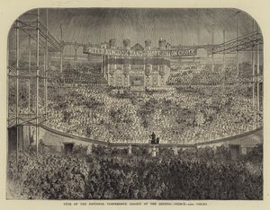Fete of the National Temperance League at the Crystal Palace, 5000 Voices by English School