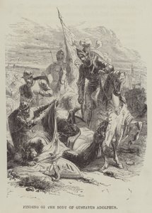 Finding of the Body of Gustavus Adolphus by English School