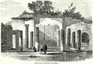 First Walls Discovered in Pompeii by English School