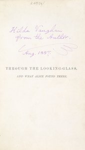 First edition of Lewis Carroll