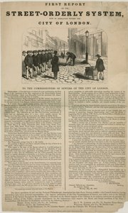 First Report on the Street Orderly System in the City of London by English School