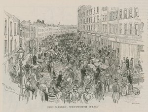 Fish Market, Wentworth Street, London by English School