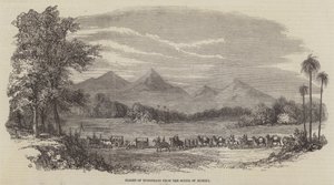 Flight of Europeans from the Scene of Mutiny by English School
