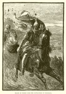 Flight of Pompey from the Battlefield of Pharsalia
