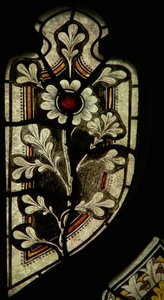 Floral tracery light window