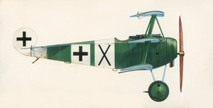 Fokker Dr 1 Triplane by English School