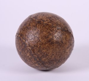 Football used in early ball games
