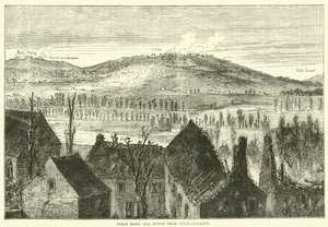 Forts Noisy and Avron from Noisy-le-Grand by English School