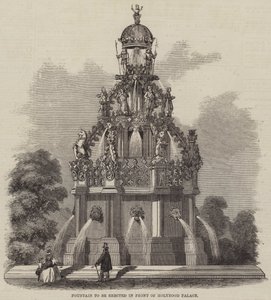 Fountain to be erected in front of Holyrood Palace by English School
