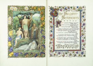 Four Men of Different Ages by English School
