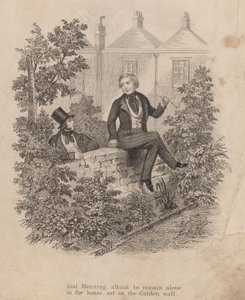 Frederick George Manning Sitting on a Wall Following the Murder of Patrick O