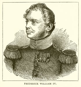 Frederick William IV by English School