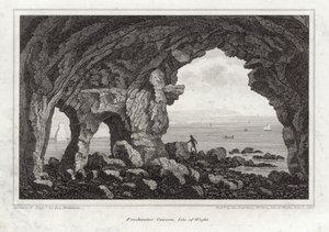 Freshwater Cavern on the Isle of Wight by English School