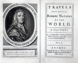 Frontispiece and Titlepage to Gulliver
