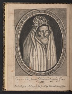 Frontispiece from Deaths Duell by John Donne by English School