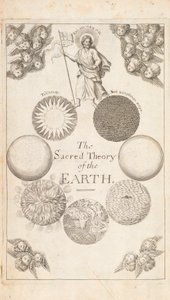 Frontispiece from The Theory of the Earth by Thomas Burnet, London, 1684 by English School
