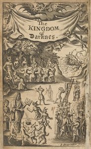Frontispiece of Nathaniel Crouch, The Kingdom of Darkness by English School