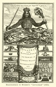 Frontispiece to Hobbes