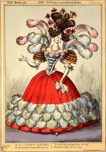 Full Dress for 1828 - Dedicated to the Feathered Race, 1828
