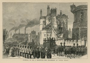 Funeral of Sir John Fox Burgoyne by English School