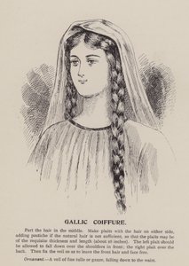 Gallic Coiffure by English School