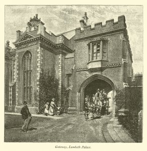 Gateway, Lambeth Palace by English School