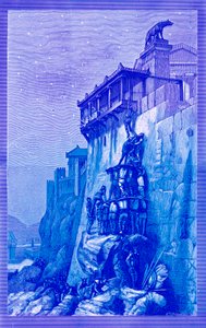 Geese of the Capitol, Illustration from History of Rome by Victor Duruy, Published 1884 by English School