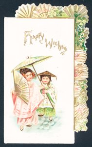 Geisha Girl and Chinese Girl