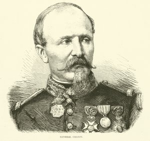 General Chanzy, November 1870 by English School