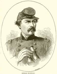 General McClellan by English School