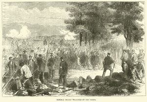 General Trochu Welcomed by the Troops by English School