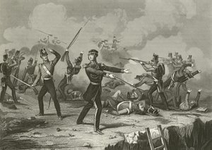 General Windham in the Redan, 8 September 1855 by English School