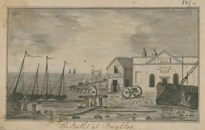 General View of the Baths at Brighton by English School