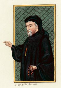 Geoffrey Chaucer by English School