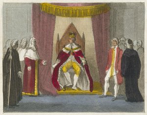 George 3rd and the Judges by English School