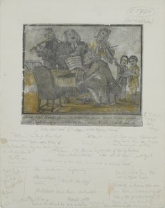 George Frideric Handel, Johann Sebastian Bach, Giuseppe Tartini, Johann Joachim Quantz, Christoph Gluck, Nicolo Jomelli, c.1750 by English School