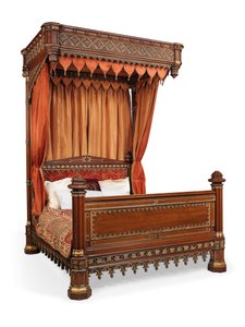 George IV Half-Tester Bed, c.1830