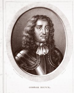 George Monck, engraved by de Ducarme by English School