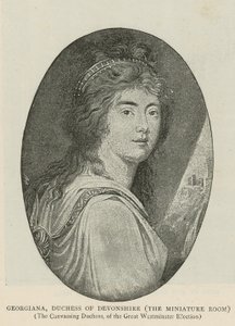 Georgiana, Duchess of Devonshire by English School