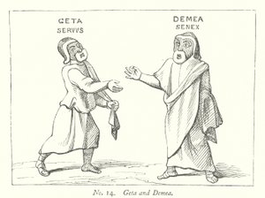 Geta and Demea by English School