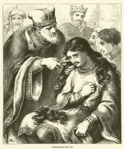 Getting their Hair cut
