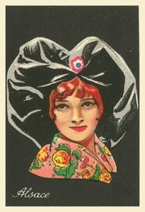 Girls of Many Lands: Alsace by English School