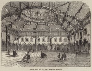 Glass Roof of the late Antwerp Bourse by English School